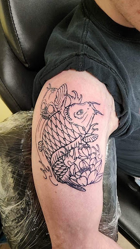 Explore tattoo ideas about music, creative tattoo ideas in Roanoke, available at Black Caesar Tattoos & Piercings