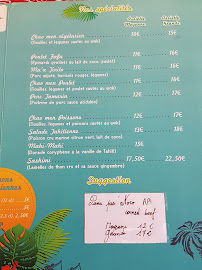 Ma'a Tahiti à Toulon menu