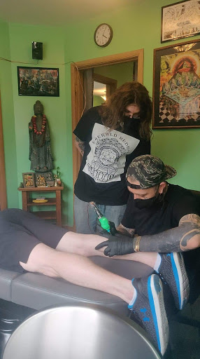 Explore griffin tattoo ideas, creative tattoo ideas in Galena, available at Emerald Buddha Tattoo