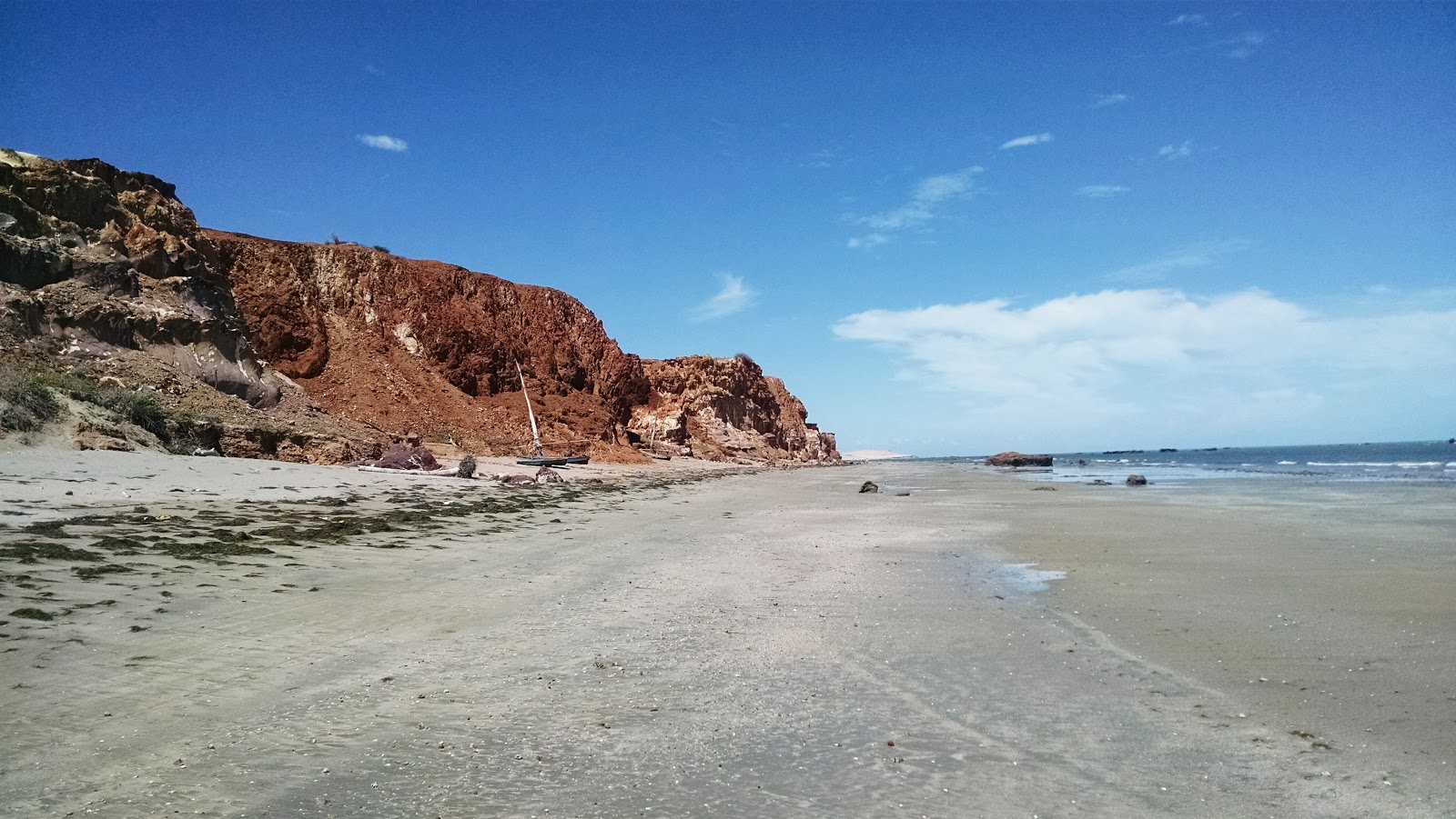 Foto de Praia Icapui con arena beige superficie