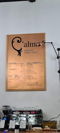 C'alma Coffee Room à Porto menu