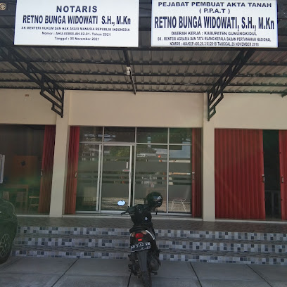A. Kantor Notaris PPAT Wonosari Kabupaten Gunungkidul RETNO BUNGA WIDOWATI S.H, M. Kn