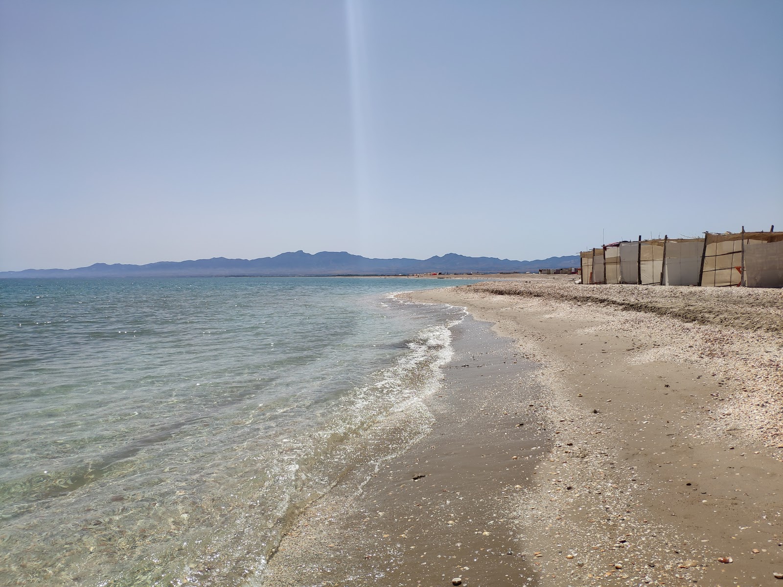 Foto von Plage de Boqueronesa mit beiger sand Oberfläche