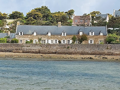 La passerelle du Croae à Le Conquet