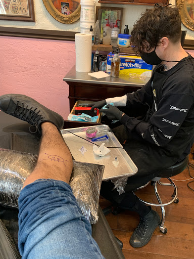 Explore english bulldog tattoo ideas, creative tattoo ideas in Santa Cruz, available at Paradise tattoo