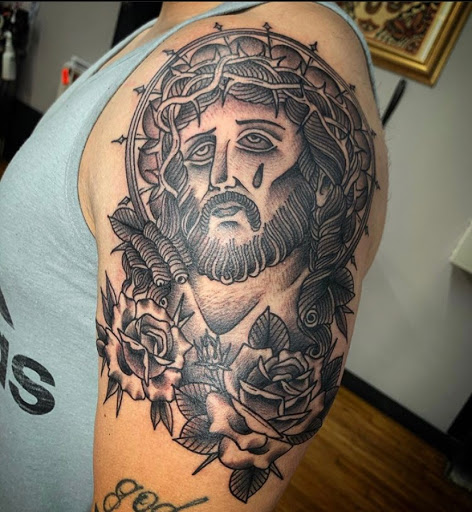 Explore valentines tattoo ideas, creative tattoo ideas in Atlanta, available at Big Cat Tattoo