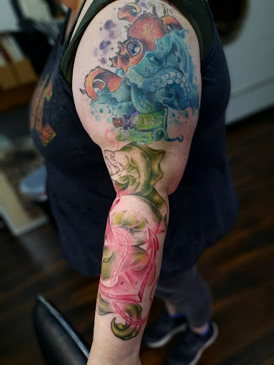 Explore viking warrior tattoo ideas, creative tattoo ideas in Athens, available at Pain and Wonder Tattoo and Piercing Studio