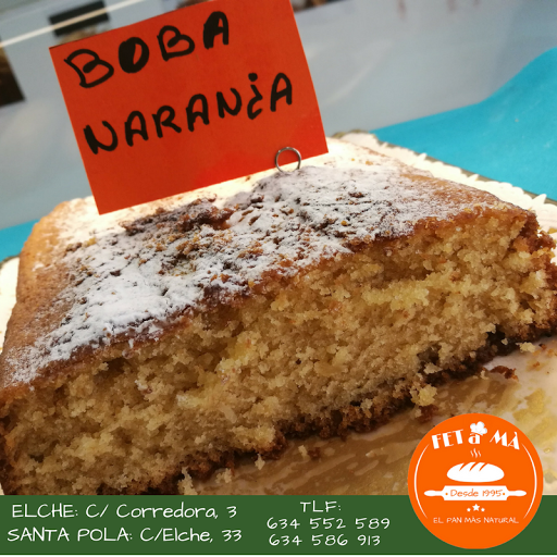 Panadería Fet A Mà en Santa Pola, Alicante