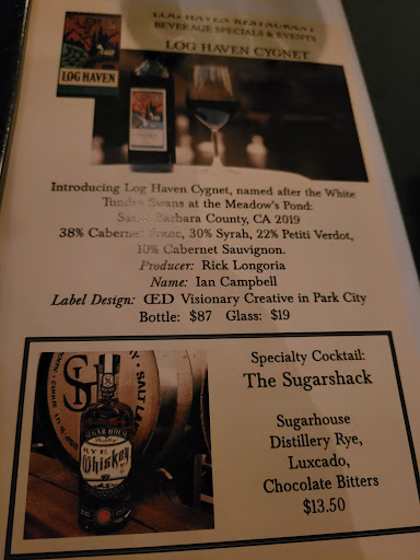 Restaurant «Log Haven», reviews and photos, 6451 Millcreek Canyon Rd, Salt Lake City, UT 84109, USA