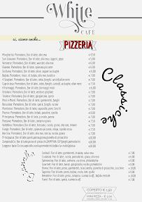 Menu / carte de White Cafè à Sammichele di Bari