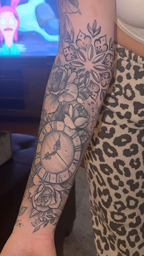 Explore fortnite tattoo ideas, creative tattoo ideas in Mayodan, available at Bleeding Ink Tattoo