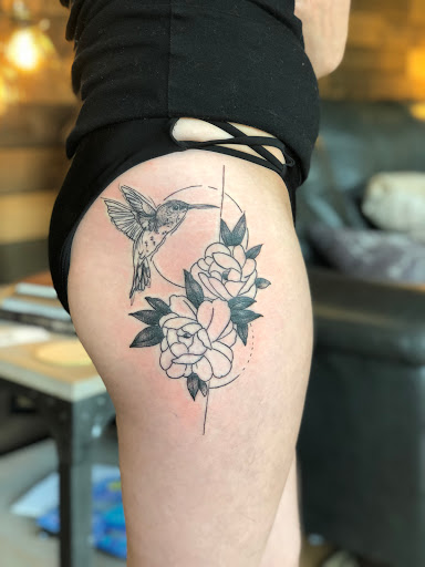 Explore tomahawk tattoo ideas, creative tattoo ideas in Sauk City, available at The Madison Tattoo Company