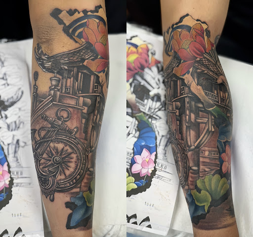 Explore emma tattoo ideas, creative tattoo ideas in Seattle, available at Dragon Tattoo