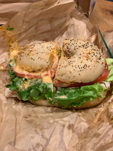 Bagel Shop «Einstein Bros. Bagels», reviews and photos, 44 Main St, Wayland, MA 01778, USA