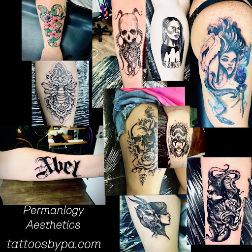 Explore ace tattoo ideas, creative tattoo ideas in Lake City, available at Crooked Spines Tattoo Studio