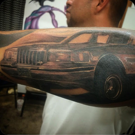 Explore rare tattoo ideas, creative tattoo ideas in Broken Arrow, available at Geek Ink Tattoo and Piercings