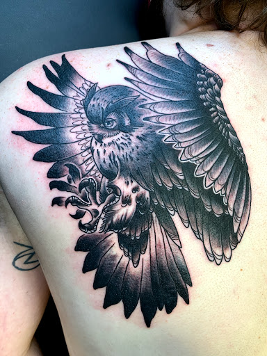 Explore rebel flag tattoo ideas, creative tattoo ideas in Marietta, available at Lady Envy Tattoo