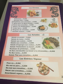 Phi Long à Lourdes menu