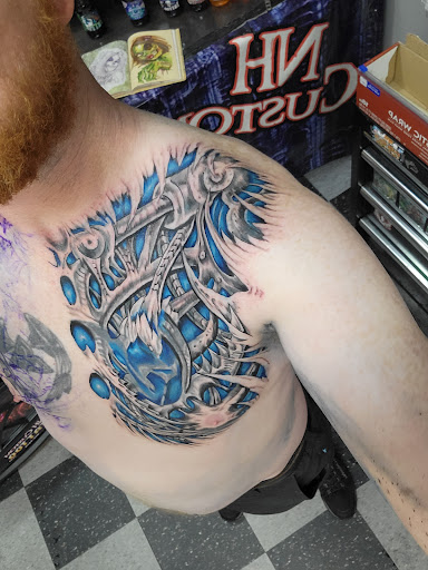 Explore fishing lure tattoo ideas, creative tattoo ideas in Hooksett, available at NH Custom Tattoo