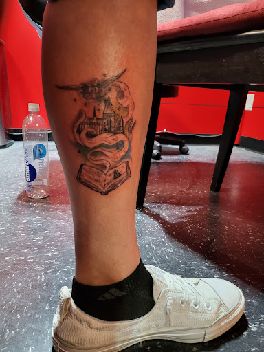 Explore noah tattoo ideas, creative tattoo ideas in Valdosta, available at Scarlet Letter Tattoo Studio