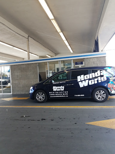 Honda Dealer «Honda World Westminster», reviews and photos, 13600 Beach Blvd, Westminster, CA 92683, USA