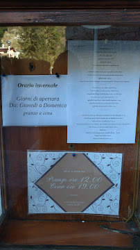 Trattoria della Vigna à Porlezza menu