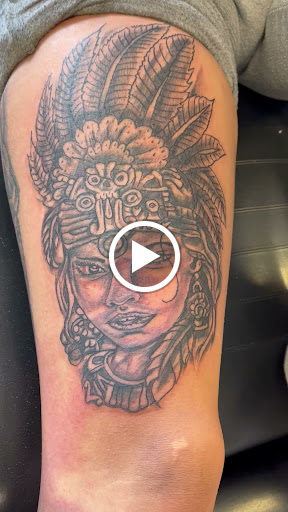 Explore brick tattoo ideas, creative tattoo ideas in Seymour, available at American Gypsy Tattoo Corp.