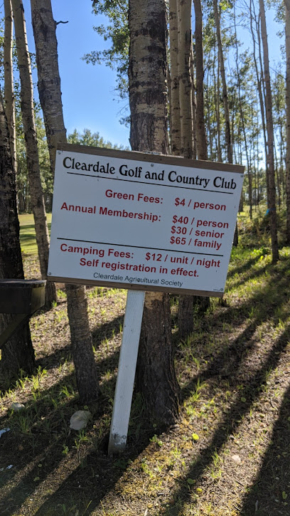 Cleardale Golf Course Campsite