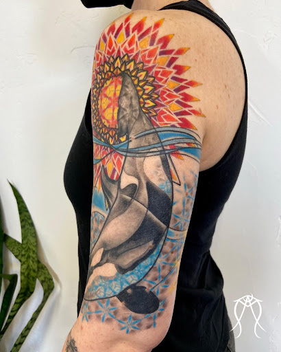 Explore bear paw tattoo ideas, creative tattoo ideas in Scipio Center, available at Ace of Wands Private Tattoo & Tarot Studio . Appointment Only