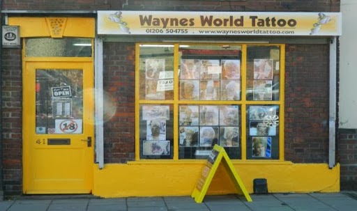 Reviews of Wayne's World Tattoo in Colchester - Tatoo shop