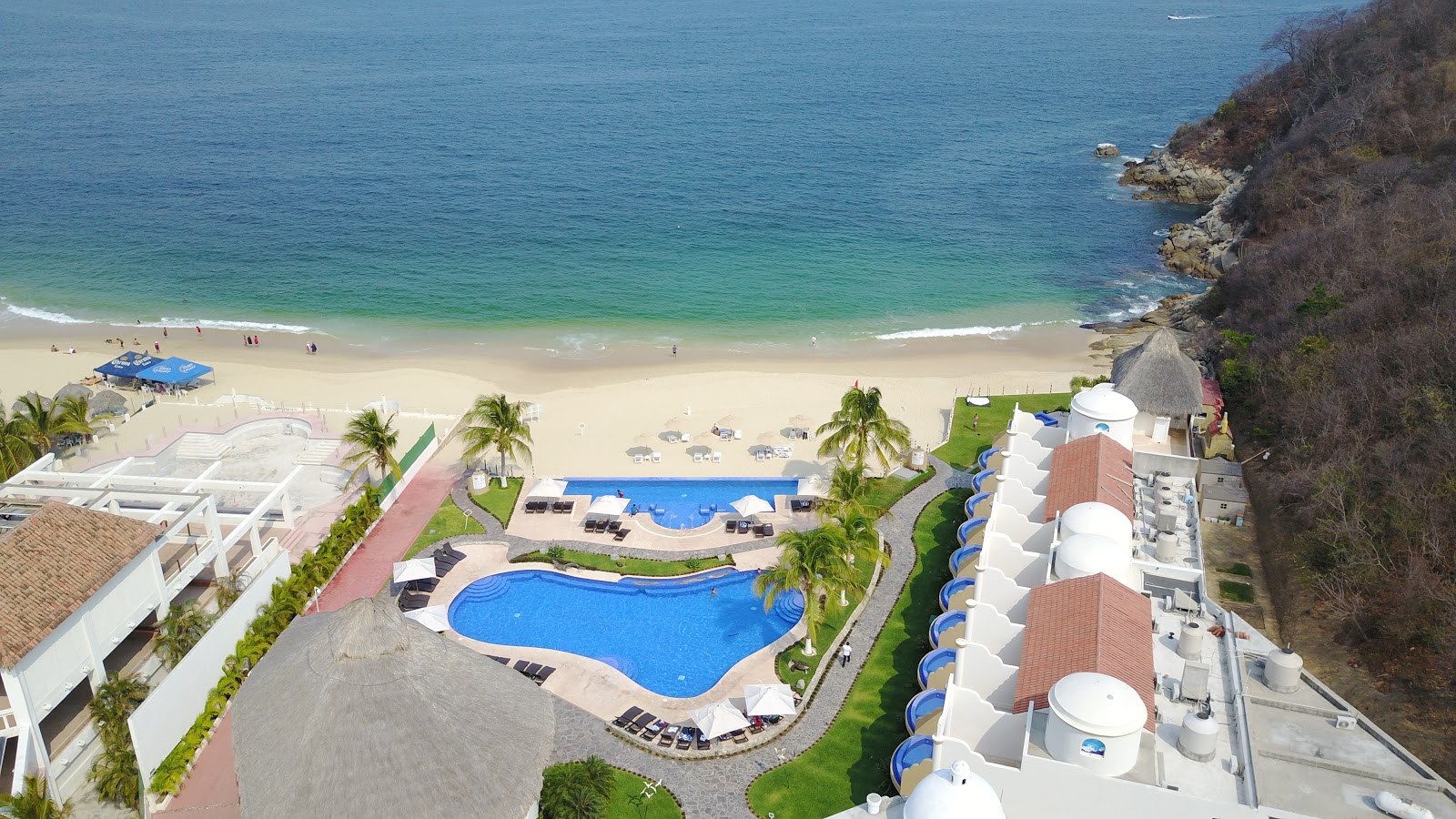 Foto di Playa Chahue con molto pulita livello di pulizia