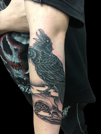 Explore tattoo ideas love, creative tattoo ideas in Youngstown, available at BAREKNUCKLE TATTOO & BARBERSHOP