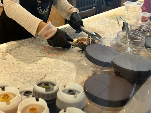 Ice Cream Shop «Marble Slab Creamery», reviews and photos, 780 E Road to Six Flags St #234, Arlington, TX 76011, USA