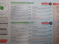 Menu du La Pizza de Nico Sélestat à Sélestat