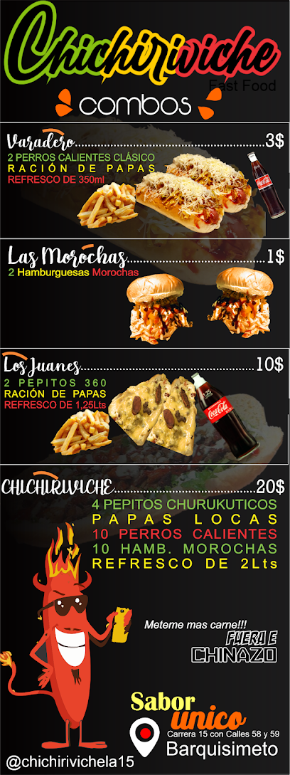 Chichiriviche Fast Food - Carrera 15 entre calle 58 y 59, Barquisimeto 3001, Barquisimeto 3001, Lara, Venezuela