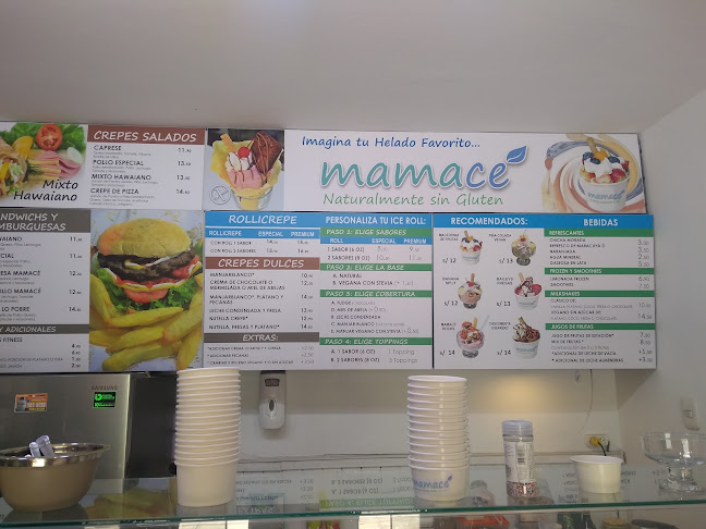 Mamace Sin Gluten - Postres Libres de Gluten - Heladería