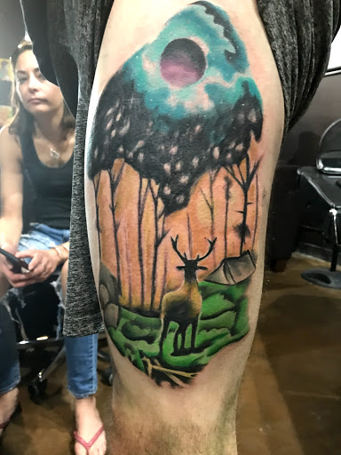 Explore twin mom tattoo ideas, creative tattoo ideas in Phoenix, available at The Snooty Fox Tattoo and piercing