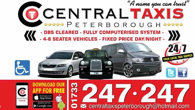 CENTRAL TAXIS PETERBOROUGH - Peterborough