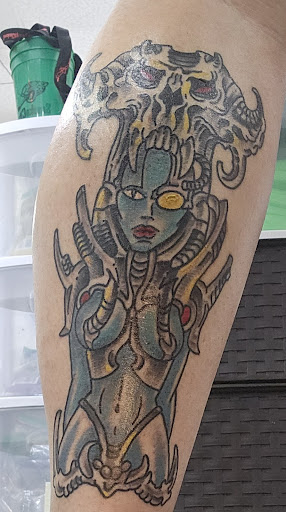 Explore simple skull tattoo ideas, creative tattoo ideas in Orange Park, available at Fantasy Tattoo and Piercing