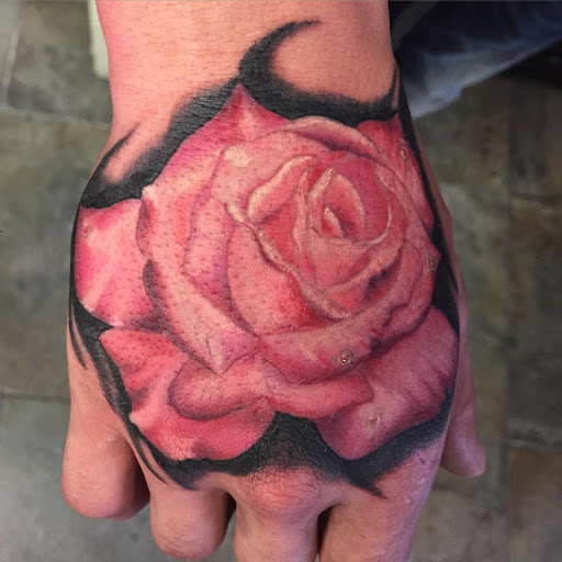 Explore tattoo cover up ideas men, creative tattoo ideas in Redding, available at The Salty Sloth Tattoo