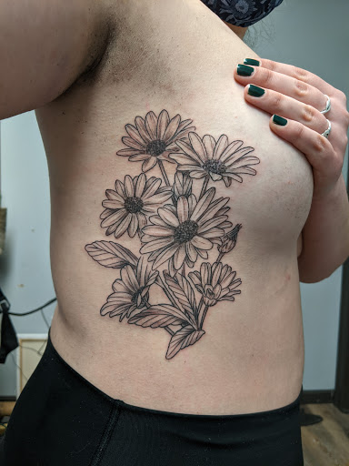 Explore botanical tattoo ideas, creative tattoo ideas in Tewksbury, available at Lucid Arts Tattoo Studio