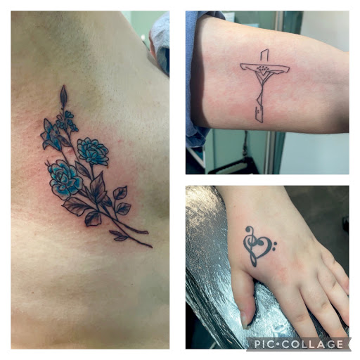 Explore arm ditch tattoo ideas, creative tattoo ideas in Meridian, available at Creative Pain Tattoo Studio