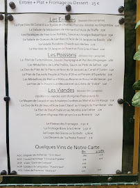 Restaurant La Petite France à Montélimar carte