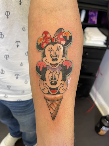 Explore face tattoo ideas for women, creative tattoo ideas in Carmel, available at Indiana Tattoo Company