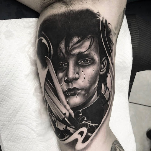 Explore tribal dragon tattoo ideas, creative tattoo ideas in Las Vegas, available at Skin Design Tattoo Las Vegas Caesars Palace