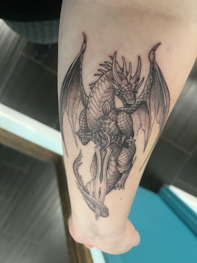 Explore paper airplane tattoo ideas, creative tattoo ideas in Melbourne, available at Space Mermaid Tattoo Gallery