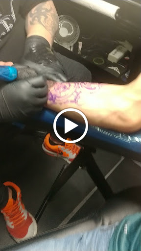 Explore tribal lion tattoo ideas, creative tattoo ideas in Bainbridge, available at Olde Town Ink