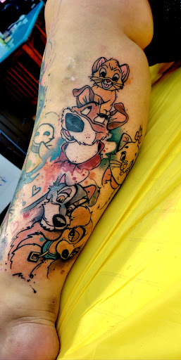 Explore boxing tattoos ideas, creative tattoo ideas in Benton, available at Spectrum Tattoo