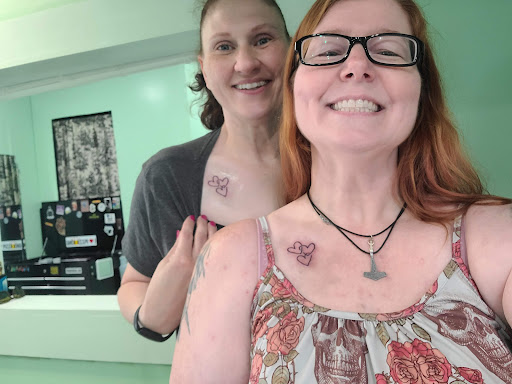 Explore insanity tattoo ideas, creative tattoo ideas in Greenfield, available at Garden of Eden Tattoos