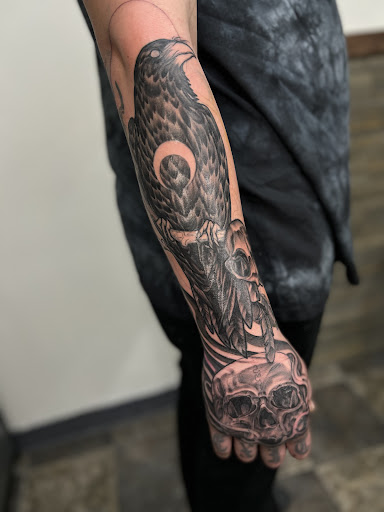 Explore zeus tattoo ideas, creative tattoo ideas in Sparks, available at Empire Tattoo